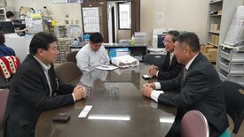 令和６年春の叙勲受章者来庁