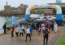 第3８回富山県民歩こう運動推進大会（富岩運河環水公園周辺）