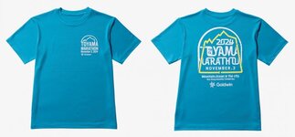 「富山マラソン2024」開催まで100日を切りました 参加賞Tシャツ、完走メダルのデザインが決定！