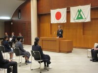 全国大会出場選手激励会