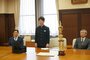 第47回日本剣道少年団研修会の体験・実践発表会出場者来庁