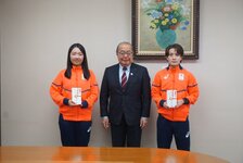 ミラノ・コルティナ2026パラリンピック出場選手　県庁表敬